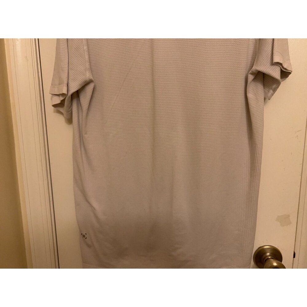Lululemon Polo Shirt Performance Men’s Large~. Lightweight Athletic Tennis Prepp - Picture 10 of 13